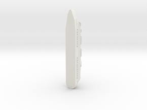 Celebrity Edge - Modified V4 -8cm in White Natural Versatile Plastic
