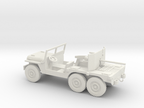 1/56 Scale 6x6 Jeep MT T14 with 37mm in White Natural Versatile Plastic