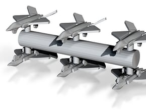 F-35E Lightning II Concept 1:700 6-Pack in Tan Fine Detail Plastic