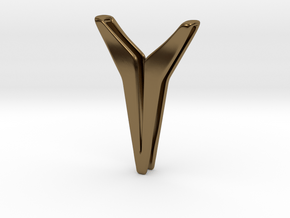 YOUNIVERSAL CashClip in Polished Bronze