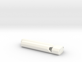 Train Whistle in White Processed Versatile Plastic