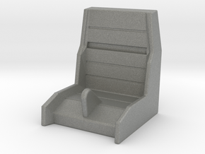 USS Flagg Tow Vehicle Seat in Gray PA12