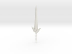 Dinoking Sword in White Natural Versatile Plastic