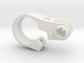 GoPro TT Handlebar Mount - 22.2mm in White Premium Versatile Plastic