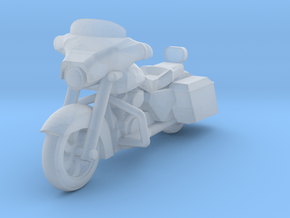 HO Scale Street Bagger Motorcycle in Smoothest Fine Detail Plastic