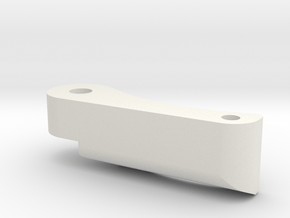 Spur saver for left side (BWE-013862) in White Natural Versatile Plastic