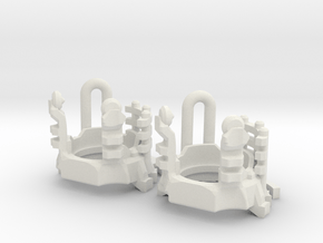 89Sabers - LukeV2 - Chassis Part3 - CC Inserts in White Natural Versatile Plastic