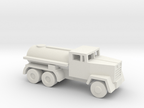 1/160 Scale M918 Truck Bituminous in White Natural Versatile Plastic