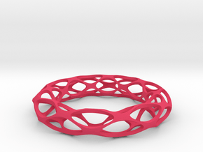 Bracelet Popular in Pink Processed Versatile Plastic: Medium
