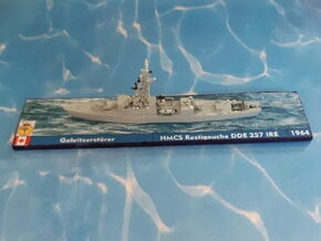 HMCS DDE 257 Restigouche IRE-Refit 1/1250 in Tan Fine Detail Plastic