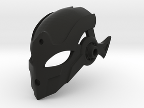 Niretta's Mask of Serenity in Black Premium Versatile Plastic