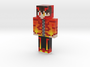 flame_seraph | Minecraft toy in Natural Full Color Sandstone
