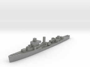 USS Jouett destroyer late war 1:1800 WW2 in Gray PA12