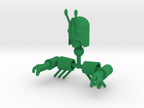 Galactic Grasshopper Bug Kit in Green Processed Versatile Plastic