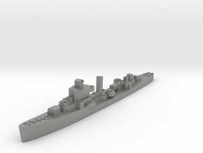 USS Jouett destroyer late war 1:3000 WW2 in Gray PA12