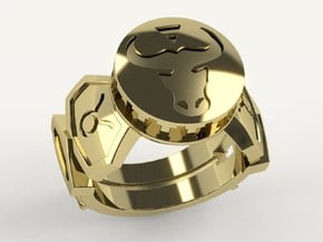 Taurus Ring in 14K Yellow Gold: 10 / 61.5