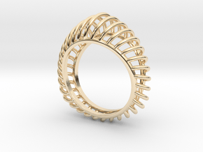 Birdcage Ring in 14K Yellow Gold