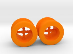 Sights in Orange Processed Versatile Plastic
