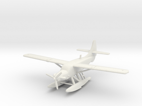 de Havilland Canada DHC-3-T Turbo-Otter Seaplane in White Natural Versatile Plastic: 1:160 - N