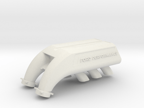 Ford Performance Intake - Hoonitruck Style -for RC in White Natural Versatile Plastic