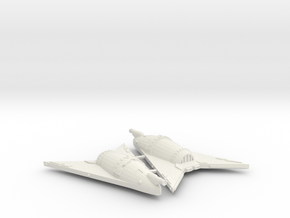 3788 Scale Hydran Cuirassier Frigates (2) CVN in White Natural Versatile Plastic
