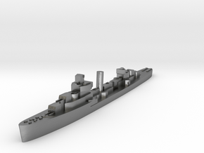 USS Warrington destroyer 1940 1:3000 WW2 in Natural Silver