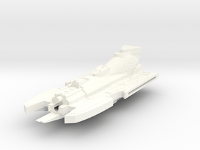 L26K main hull part A in White Processed Versatile Plastic