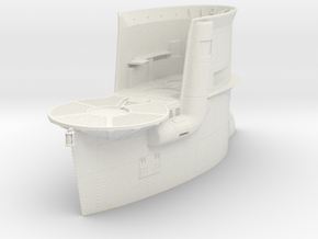 1/32 DKM Uboot VIIB Conning Tower in White Natural Versatile Plastic