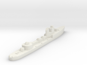 Italian Sagittario torpedo boat 1:2400 WW2 in White Natural Versatile Plastic