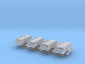 1/350 TOS Shuttlecraft - Four Pack in Smooth Fine Detail Plastic
