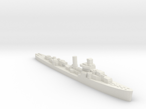 USS Sampson destroyer 1943 1:1800 WW2 in White Natural Versatile Plastic