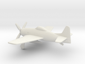 Grumman F8F Bearcat in White Natural Versatile Plastic: 1:160 - N