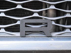 Cupra Lower Grill 'R' in White Natural Versatile Plastic