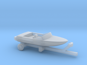 Pleasure Boat - 1:120scale in Tan Fine Detail Plastic