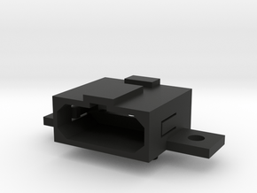 Super Nintendo (SNES) A/V Socket Connector in Black Natural Versatile Plastic