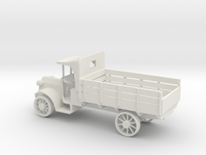 1/100 Scale Packard 1.5 ton GS 1917 in White Natural Versatile Plastic