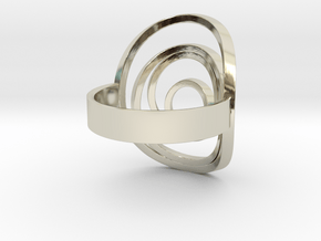 Orbit Ring in 14k White Gold: 5 / 49