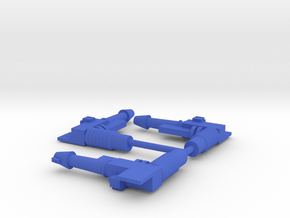 Ampzilla Guns in Blue Processed Versatile Plastic