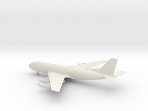 Boeing 707 in White Natural Versatile Plastic: 1:350
