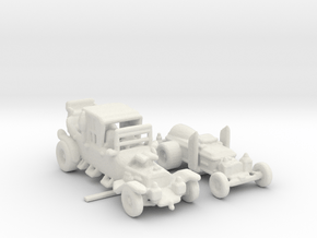 Munster Koach Dragula white plastic only 160 Scale in White Natural Versatile Plastic