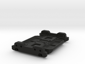 LCG Skid Gen7 Trans for SCX10 Metal Chassis in Black Natural Versatile Plastic
