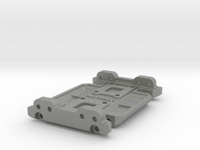 LCG Skid Gen7 Trans for SCX10 Metal Chassis in Gray PA12