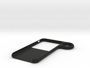 Ring case for iPhone 6 and 7 in Black Premium Versatile Plastic