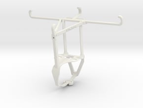 Controller mount for F710 & LG W10 - Top in White Natural Versatile Plastic