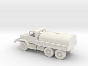 1/87 Scale M50 Tanker Truck in White Natural Versatile Plastic
