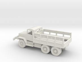 1/87 Scale M35 Troop Truck in White Natural Versatile Plastic