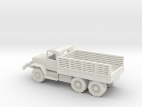 1/87 Scale M35 Cargo Truck in White Natural Versatile Plastic