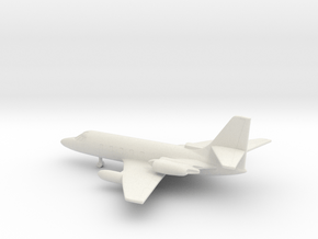 Lockheed C-140 JetStar in White Natural Versatile Plastic: 6mm
