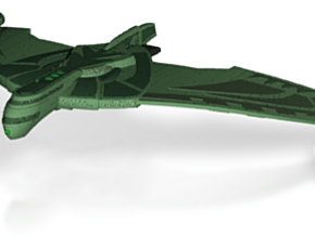 Romulan 23nd Century WarWing in Tan Fine Detail Plastic