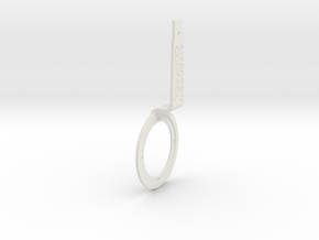   Airscrew Control Ring in White Natural Versatile Plastic